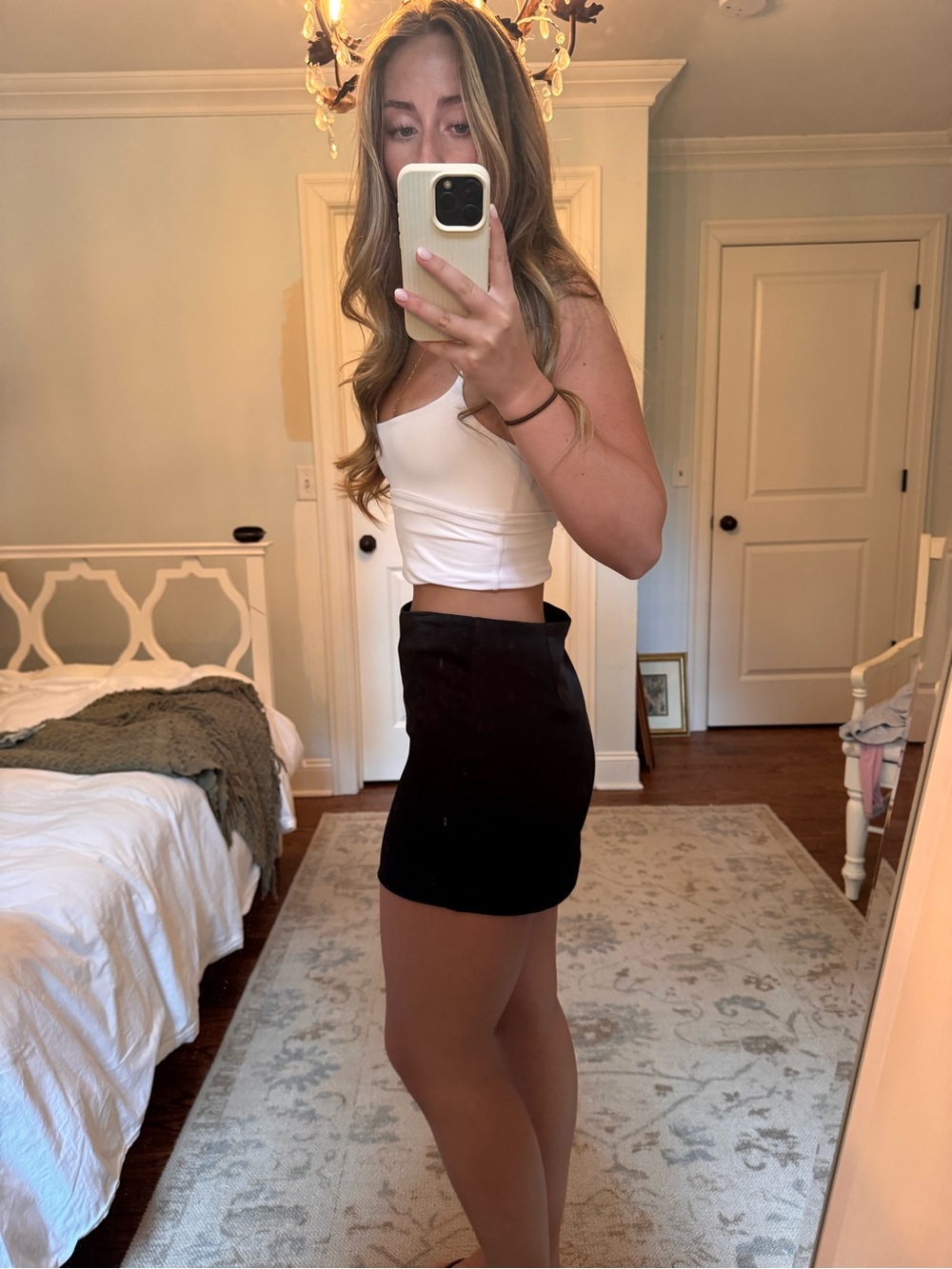 PP Black Mini Skirt - Picture 2 of 3